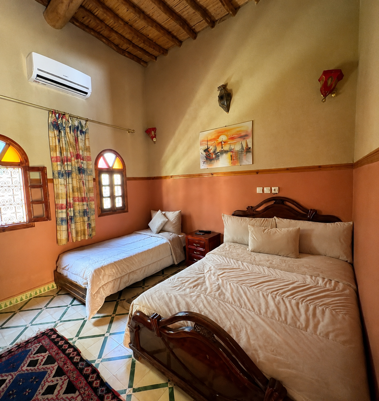 Chambre double, Kasbah Dounia
